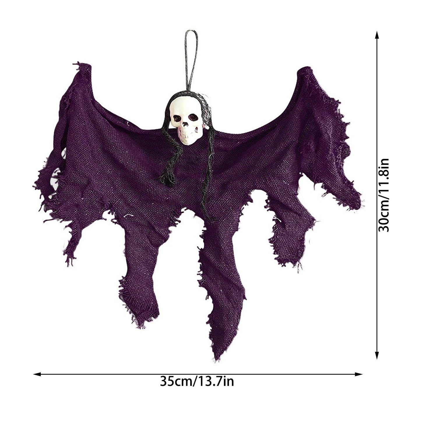 SIX - Skull Ghost Hanging Decoration