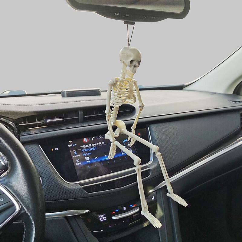 SIX - Skeleton Rear View Mirror Hanger